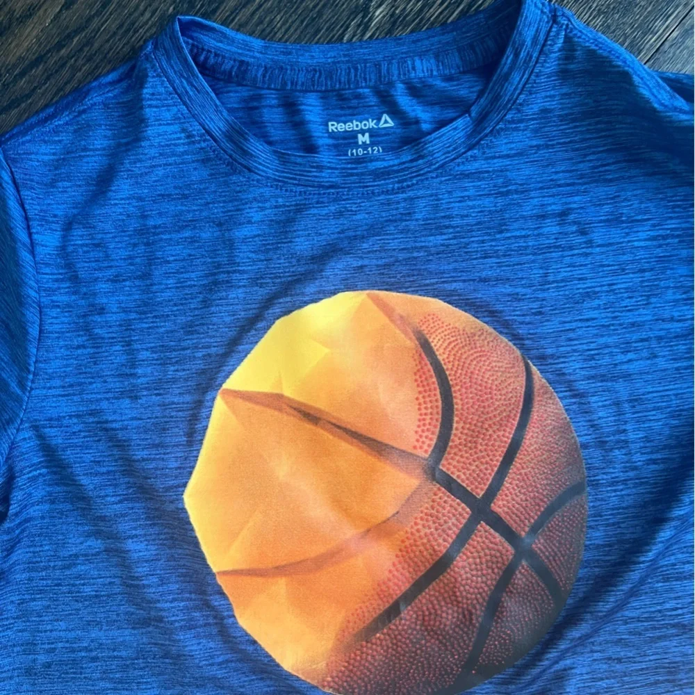 NWOT Old Navy New York Kids Yellow and Reebok Blue Basketball T-Shirts